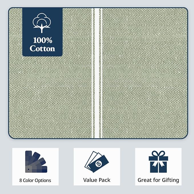 LANE LINEN Kitchen Towels Set - Image 6
