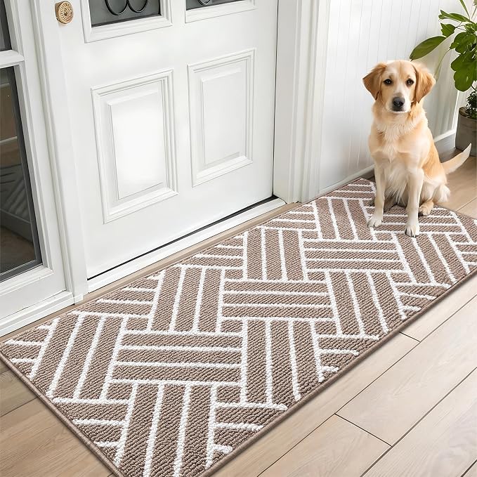 OLANLY Runner Indoor Door Mat, 59x23 Inch, Dirt Resistant and Absorbent by OLANLY