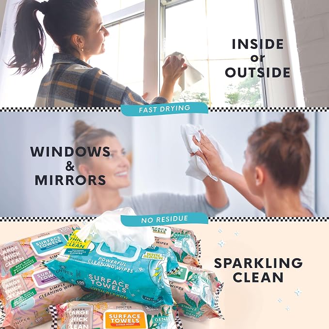 Single Surface Cleaning Wipes, Thick & Large Dispose, All-Purpose Cleaner - Image 5