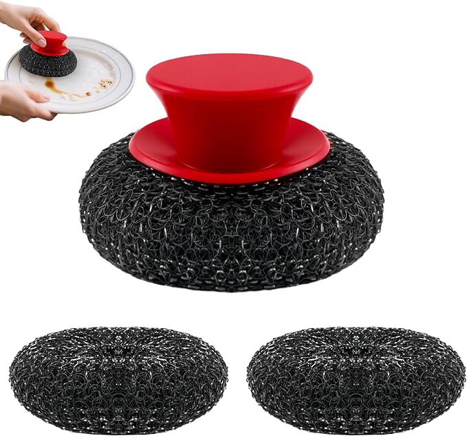 Stainless Steel Wool Scrubber by Frayot