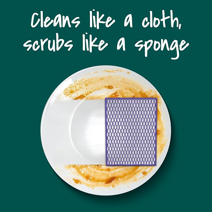 Scotch-Brite® Stay Clean Scrubbing Dish Cloths, Reusable and Long-Lasting Mesh - Image 5