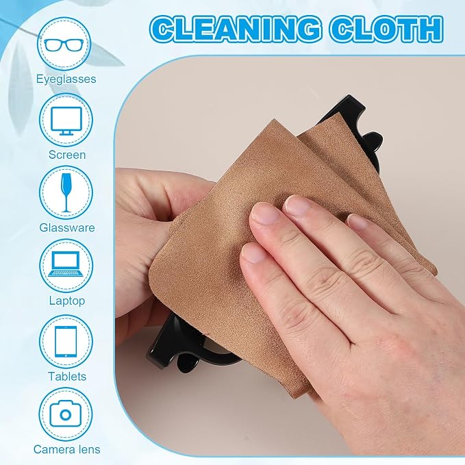 PATIKIL Glasses Cleaning Cloth 7.9" x 7.9" - Image 4