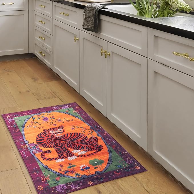 Vintage Tibetan Rug - Image 3