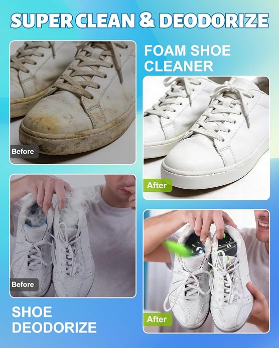 Shoe Cleaner, Sneaker Cleaner Foam - Image 4