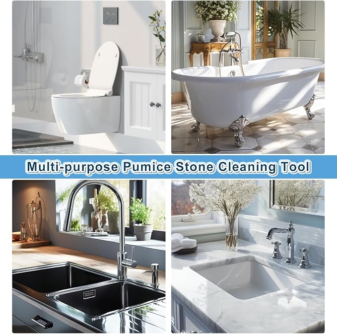 Pumice Stone Toilet Bowl Cleaner, 16.7Inch Toilet Pumice Stone - Image 6