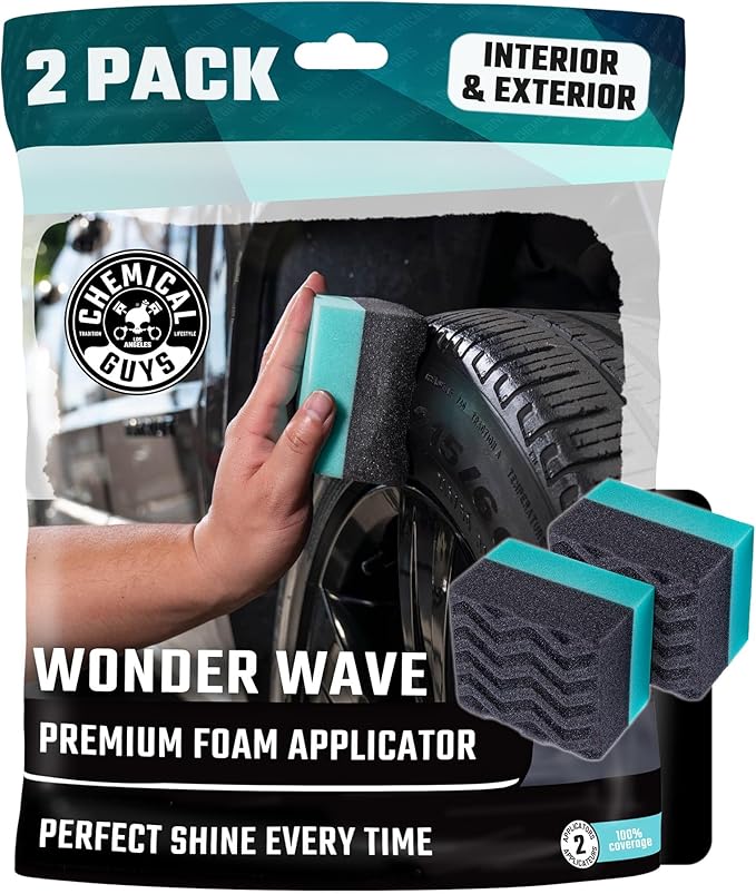 Chemical Guys Wonder Wave Durafoam Tire Shine Applicator Pads by ChemicalGuys