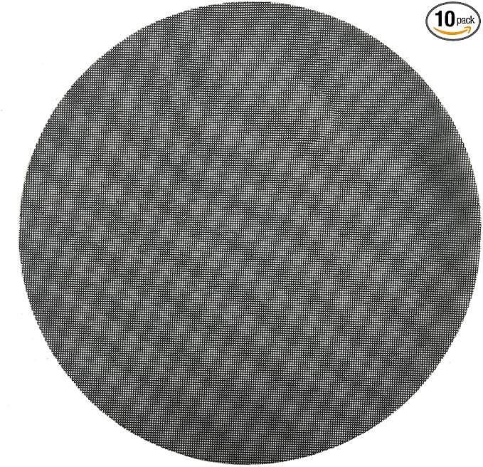 Floor Sanding Screen Disc, 10 Pack, Grit 80 by Mercer+Industries