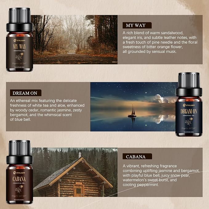 Hotel Diffuser Oils, Hotel Collection Diffuser Oil, Luxury Essential Oil Set - Image 6