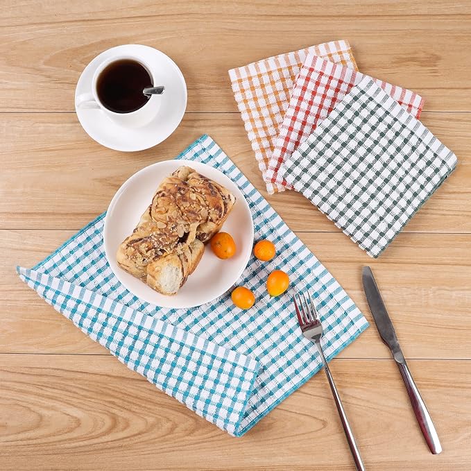 Oeleky 100% Cotton Kitchen Dish Cloths - Image 8