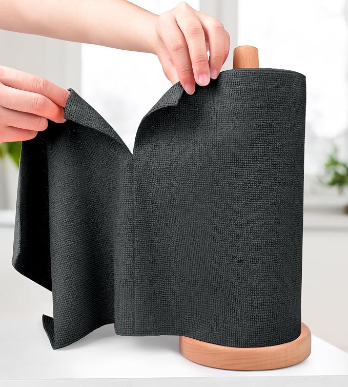KitchLife Microfiber Cleaning Cloth Roll by OverDoorHooksKitchenSupplies