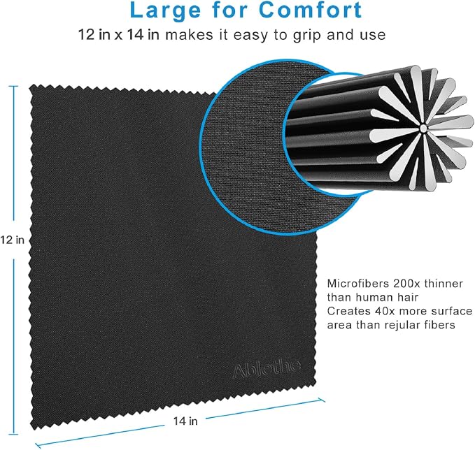 10 Pack Microfiber Cleaning Cloth - Image 5