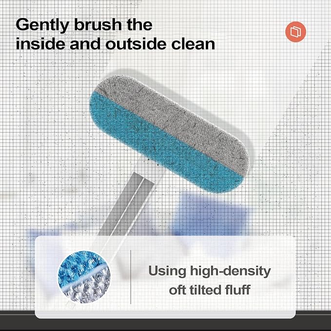 Pet Hair Removal Brush | Electrostatic Dog Grooming Supplies, Mesh Screen - Image 8