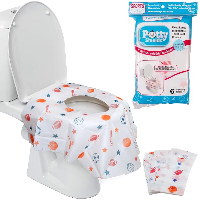 Toilet Seat Covers Disposable by PottyShields