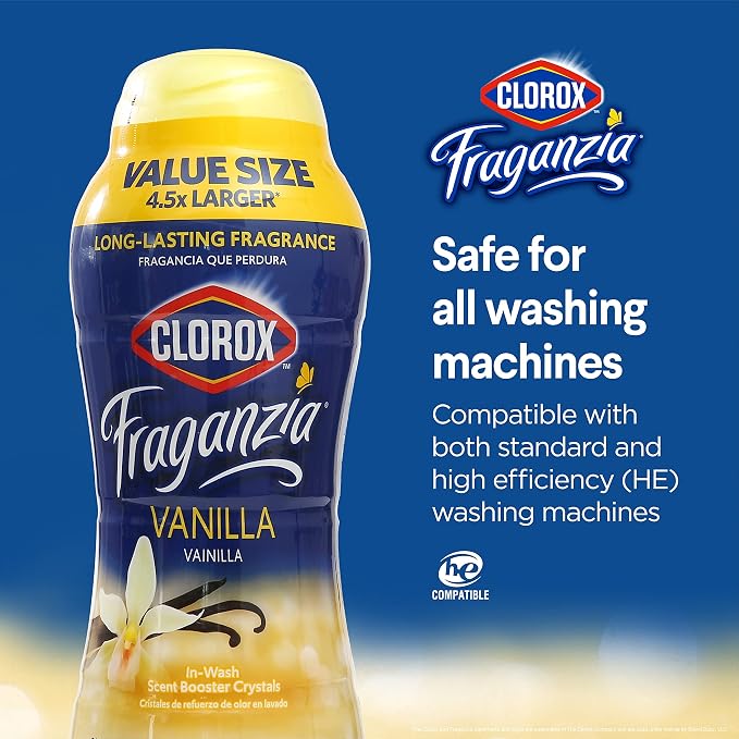 Clorox Fraganzia Laundry Scent Booster Crystals in Vanilla Scent - Image 5