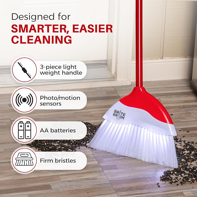 Indoor Broom with LED Lights | Angle Broom - Image 7