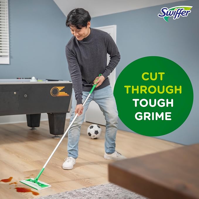 Swiffer Sweep + Mop, Wet Pads Refill, Floor Cleaner - Image 7