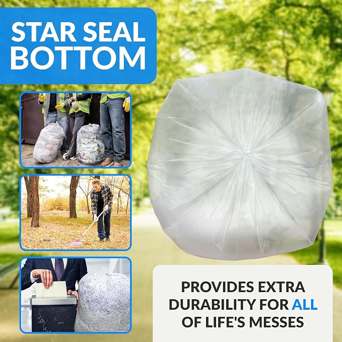 Reli. Premium 50 Gallon Trash Bags | 200 Count | Made in USA | Heavy Duty | - Image 4