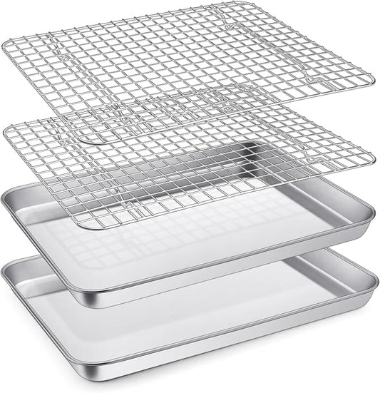 P&P CHEF 12.5 Inch Toaster Oven Pan by PPCHEF