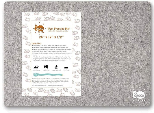 Wool Pressing Mat for Quilting by OHOCO