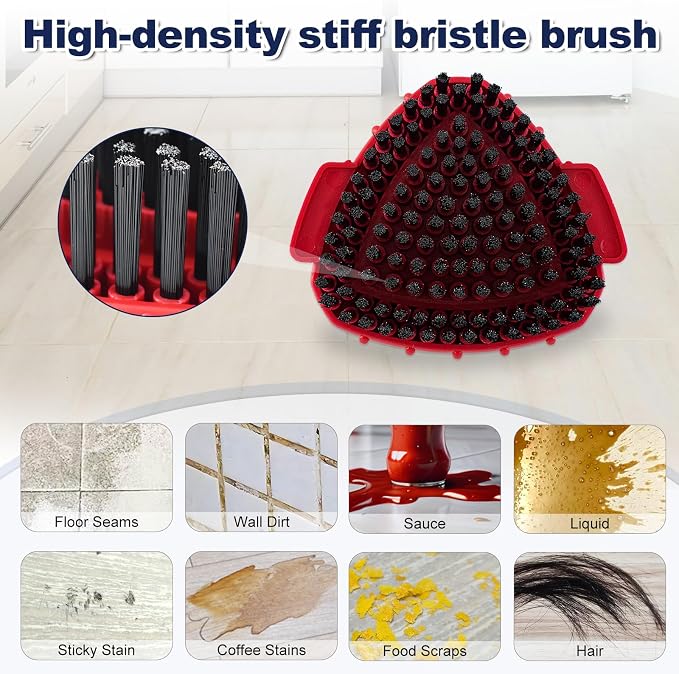 Scrubber Mop Head for Ocedar, Upgrade Scrub Brush for Ocedar, Spin Mop Scrub - Image 4