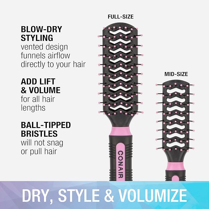 Conair Salon Results Vent Hairbrush Set - Image 2