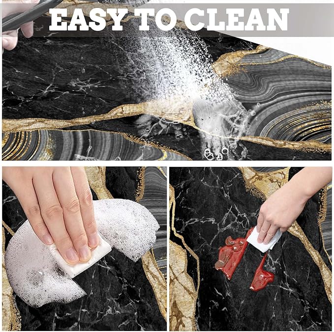 MCALK Marble Black Dish Drying Mat - Image 4