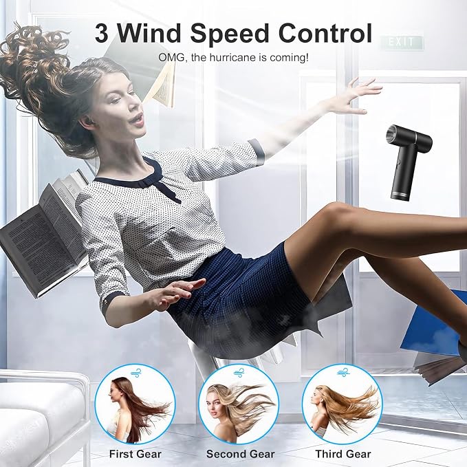 HAGOOGI Compressed Air Duster, 4 Speeds Electric Air Duster - Image 5