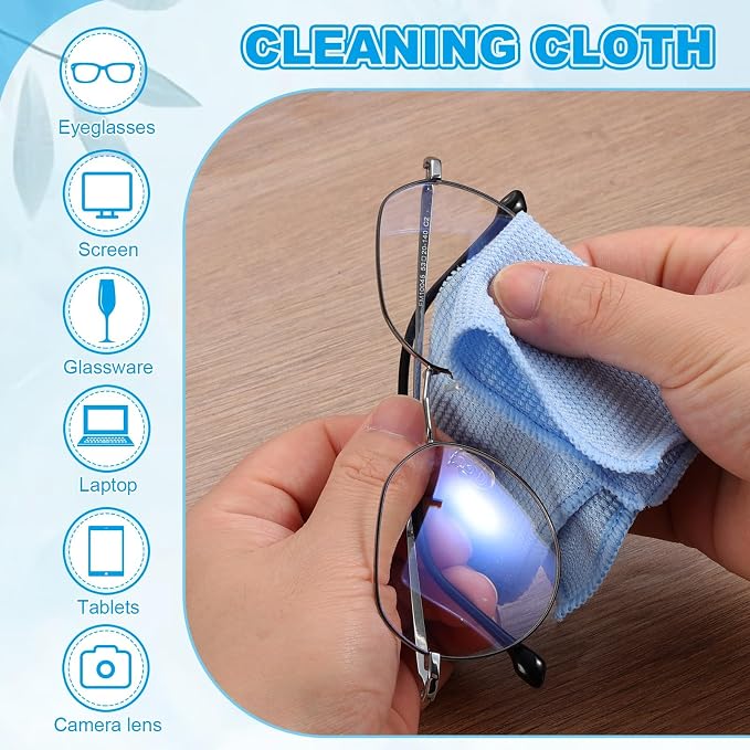 PATIKIL Glasses Cleaning Cloth 5.8" x 5.8" - Image 4