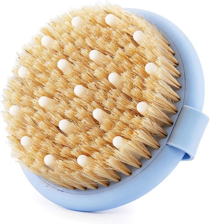 Dry Brushing Body Brush for Massage by Rafow