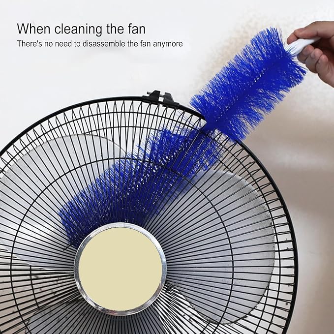 2PC Fan Cleaner for Box Fan Soft Bristles Bendable Fan Cleaner Brush Cobweb - Image 4