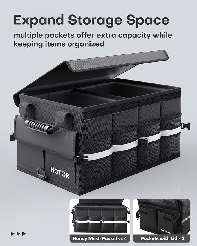 HOTOR Car Trunk Organizer - Image 2