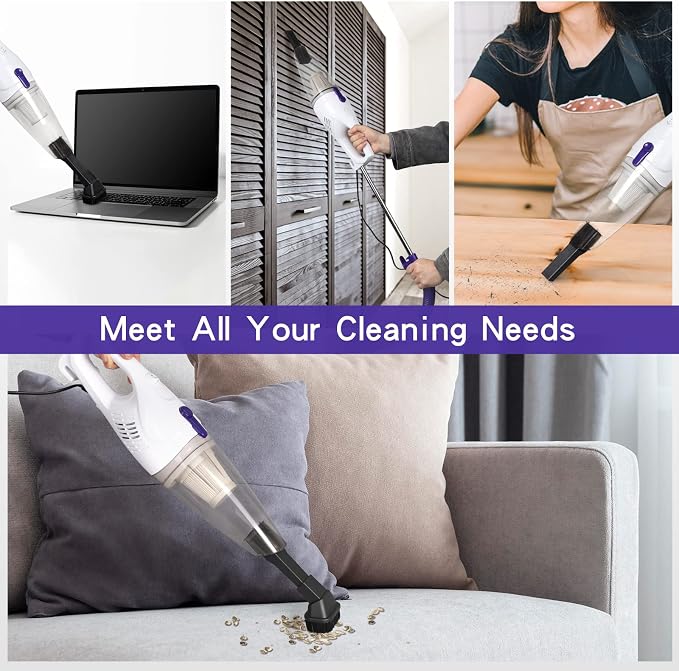 Intercleaner Corded Vacuum Cleaner, 15KPa Powerful Suction - Image 4