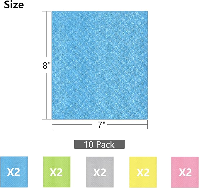 Swedish Dish Cloths 10 Pack - Image 3