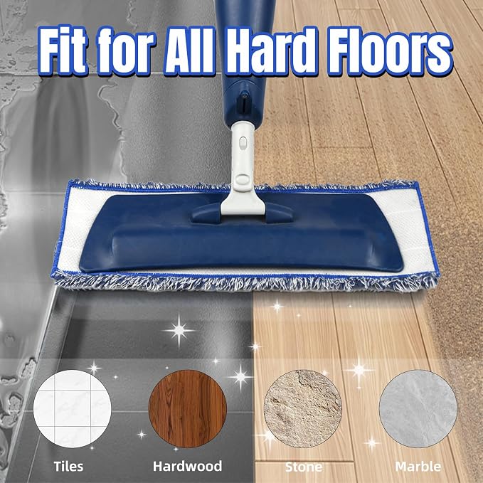 3 Pack Microfiber Dusting Pad for Bona Family of Mops, Washable & Reusable Pads - Image 5