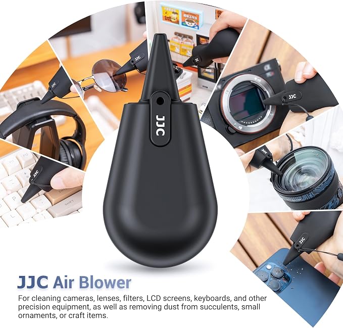 JJC Pocket-Sized Silicone Camera Dust Blower Lens Air Blower, Small Camera Lens - Image 2