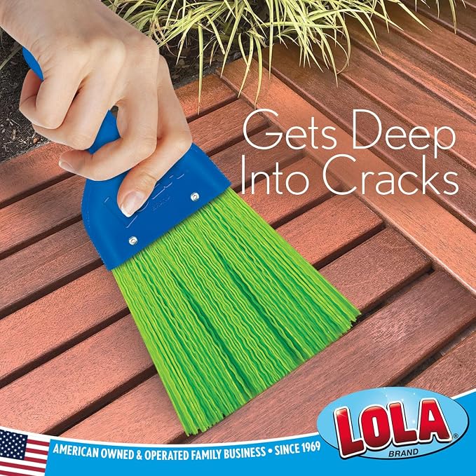 LOLA Whisk Broom, Hand Brush, 72 Pack Durable Bristles, Whisks Away Dirt & - Image 5