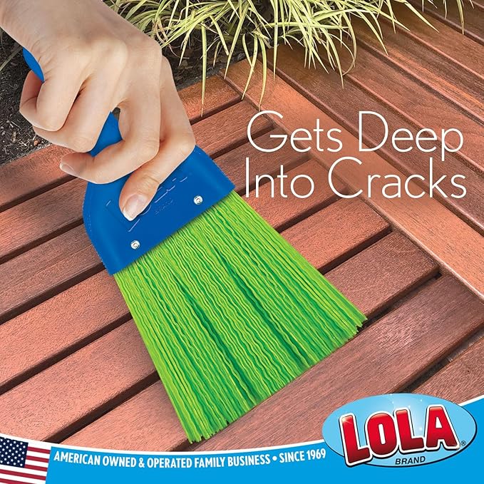 LOLA Whisk Broom, Hand Brush, 6 Pack Durable Bristles, Whisks Away Dirt & Debris - Image 5