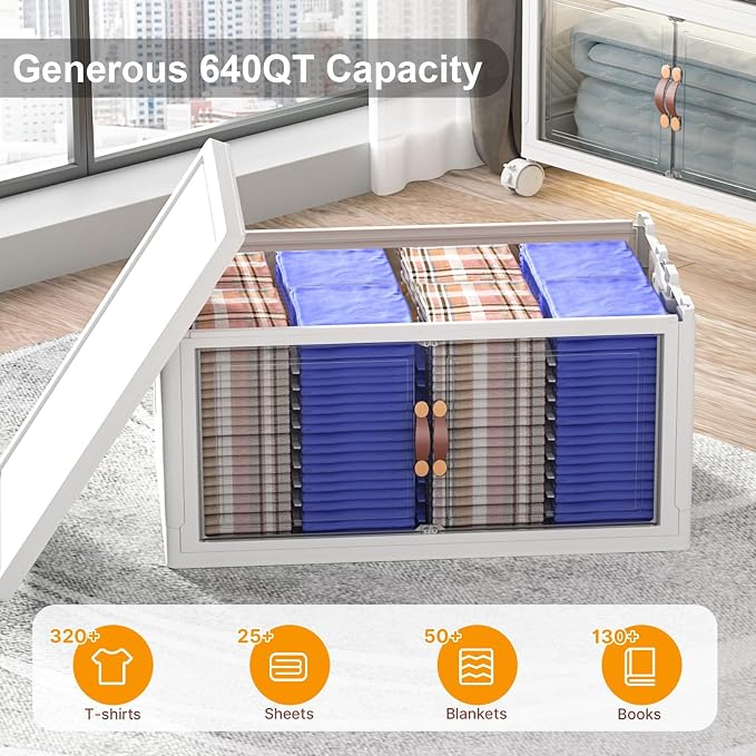 Extra Large Stackable Storage Bins - Image 3