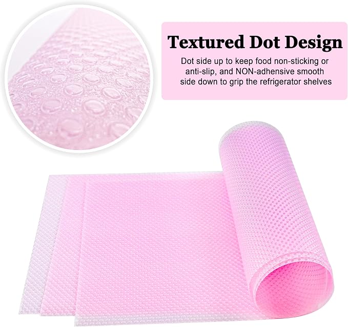 12Pcs Refrigerator Liners Washable Fridge Shelf Liners Refrigerator Mats - Image 4