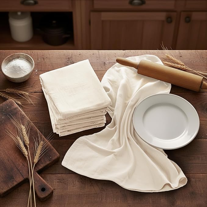Utopia Kitchen Natural Flour Sack Towels 100% Cotton Tea Towels - Image 6