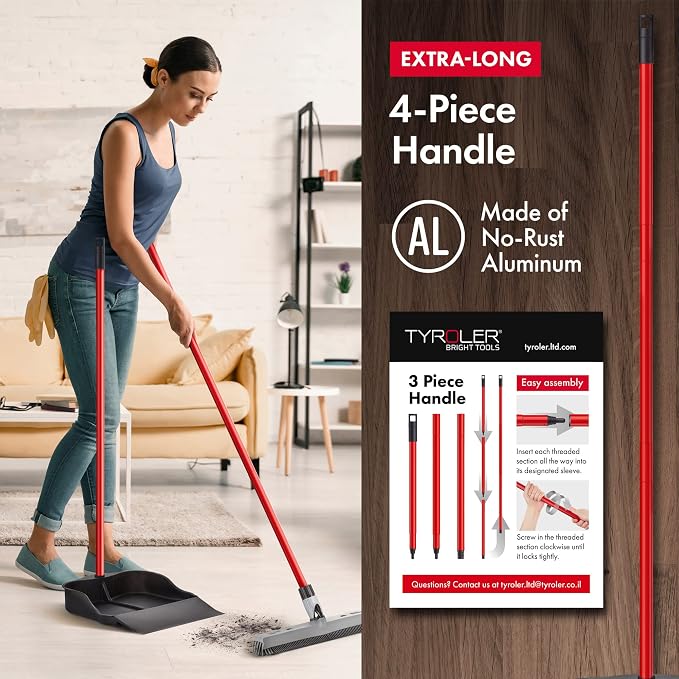 Tyroler Multi-Purpose Extra Large 100% Rubber Dustpan - Image 6