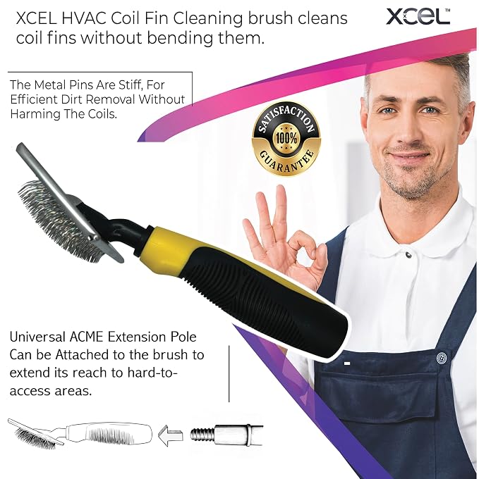 Coil Cleaning Fin Brush for AC Evaporator and Condenser Coils – HVAC Coil - Image 5
