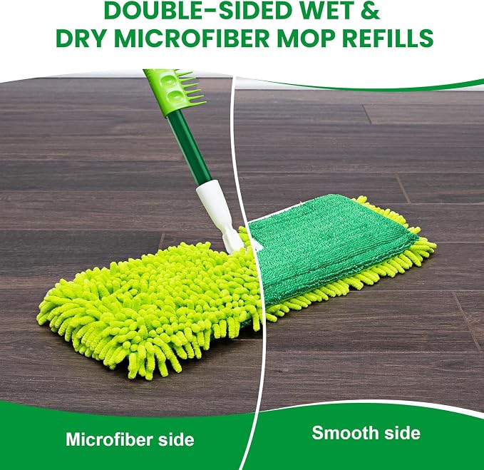 3 Pack Mop Head Replacement for Libman 18" 2-Sided Microfiber Dust Mop - Image 3