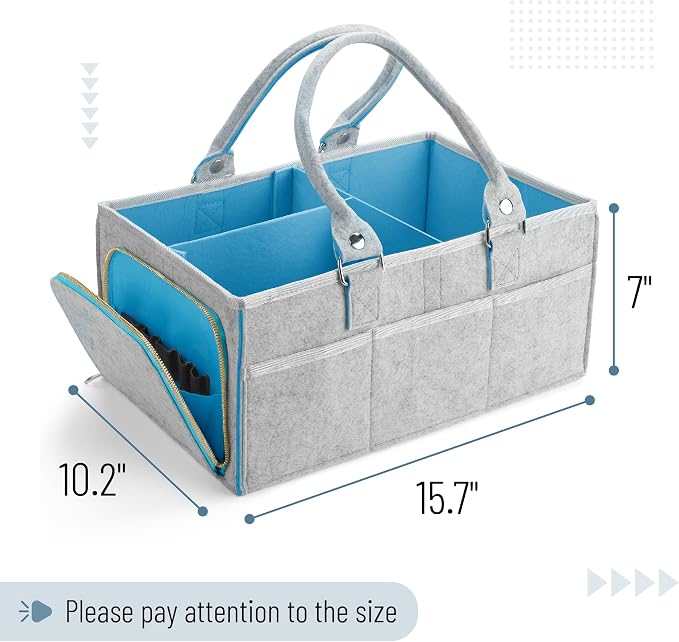 Mr. Pen- Baby Diaper Caddy Organizer, Diaper Organizer, Car Diaper Caddy - Image 2