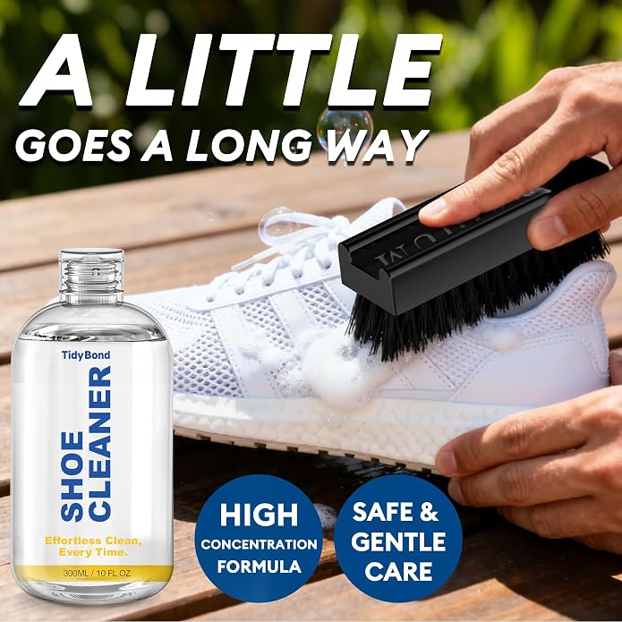 Shoe Cleaner Kit for Sneakers – 10.6oz Premium Shoe Cleaning Set - Image 2