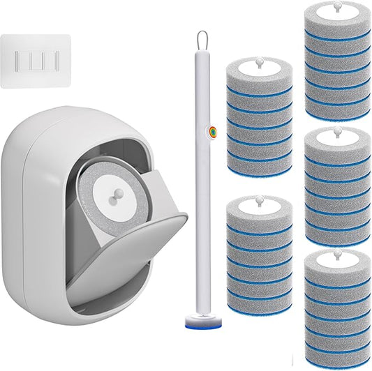 Disposable Toilet Brush and Holder Set by CTIME