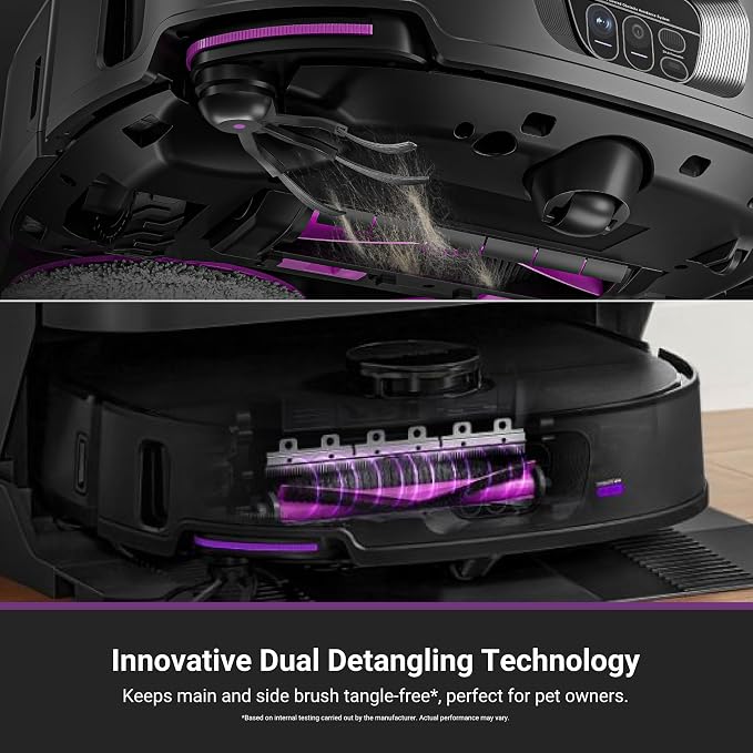 Eureka J15 Max Ultra Self-Emptying Robot Vacuum Combo All-in-one, 000 Pa - Image 4
