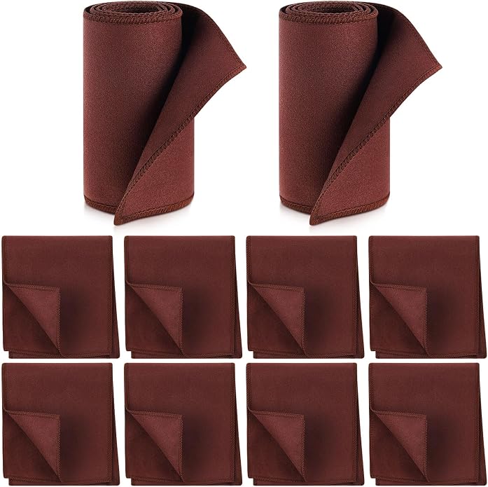 10 Pcs Shine Shoes Cloth Kit Polish Dauber Applicators Cleaning Leather Shoes by ZJoey