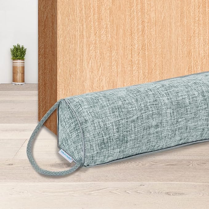 NABOWAN 36" Weighted Under Door Draft Stopper -Triangular Door Draft Blocker by NABOWAN