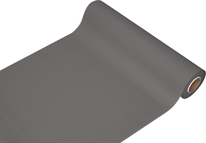 EVALAND 12" x 33 FT Non-Slip Shelf Liner, Non-Adhesive, Waterproof Pantry Liner by EVALAND